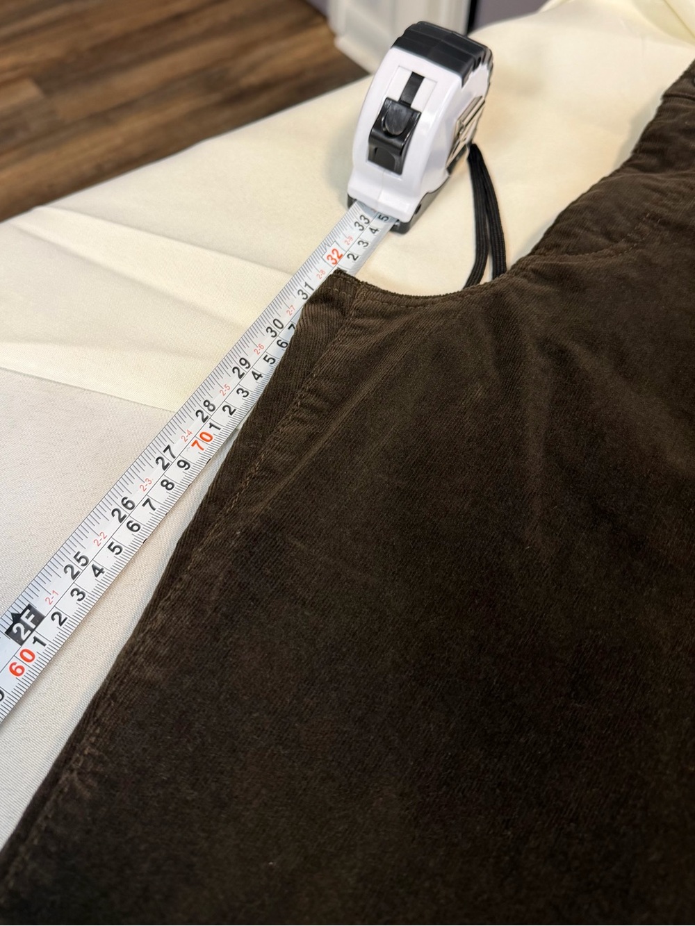 Kut from the Kloth Catherine Mid-Rise Boyfriend Stretch Brown Cords Women’s 12 - Picture 7 of 9